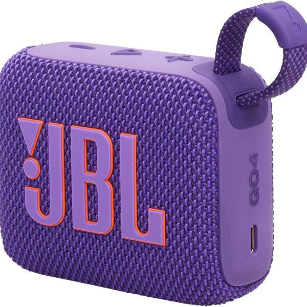 JBL GO 4 – Ultra-Portable Bluetooth Speaker with AURACAST, Powerful Sound, 15H Playtime