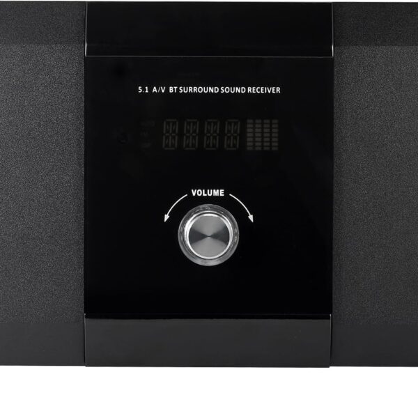 Second image of 5.1 Channel Home Theater System with 10" Subwoofer, Bluetooth,5 Speakers, Remote, Radio