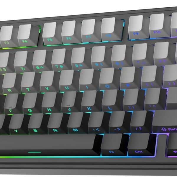 EPOMAKER x AULA F75 Gasket Mechanical Keyboard, 75% Wireless Hot Swappable Gaming Keyboard