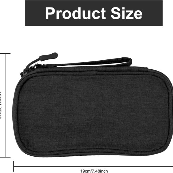 Second image of Double Layered Digital Storage Bag, Electronics Accessories Organiser Bag,Travel Cable Organiser,