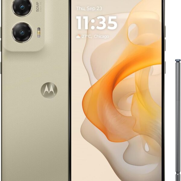 Motorola Moto G Stylus 5G | 2024 | Unlocked | Made for US 8/128GB | 50MP Camera | Caramel Latte