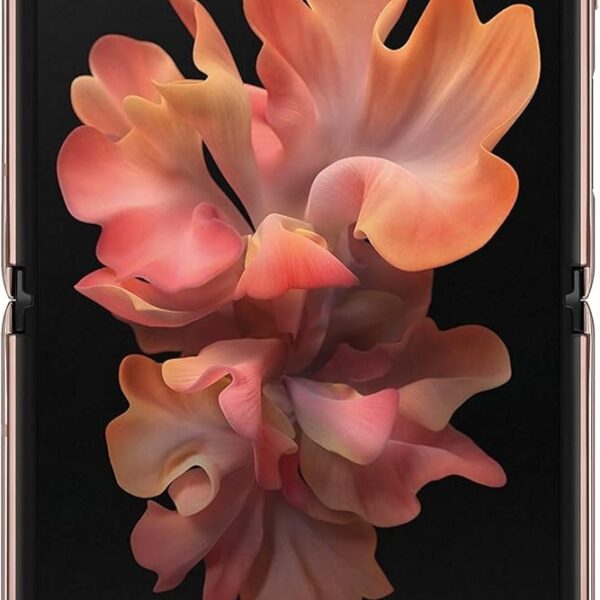 Second image of Samsung Galaxy Z Flip 5G SM-F707B Dual-SIM 256GB Factory Unlocked Android Smartphone (Mystic Bronze) - International Version