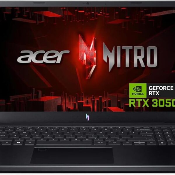 Acer Nitro V15 Gaming Laptop - 13th Gen Intel i5-13420H, 16GB RAM, 512TB SSD, 144Hz, RTX 3050 6GB Graphics, Win 11 Home (Upgrade)
