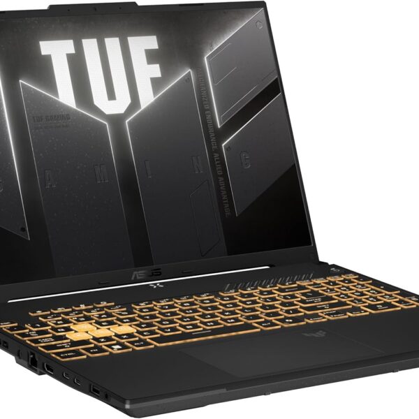 Second image of ASUS TUF Gaming F16 Gaming Laptop, 16" FHD+ 144Hz IPS-Level 16:10 Display, Intel® Core™ 5 210H, NVIDIA® GeForce RTX™ 4050, 16GB DDR5, 512GB PCIe Gen4 SSD, Wi-Fi 6, Windows 11 Home